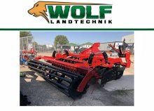 Kurzscheibenegge Wolf PRO | Scheibenegge 3m 560mm | Rohrstabwalze | Striegel